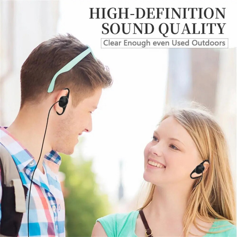 D formos minkštos ausinės su kabliuku, 3,5 mm kištukas, dviejų kanalų vienos pusės ausinės Nešiojamajam kompiuteriui Skype Voip Icq priedai