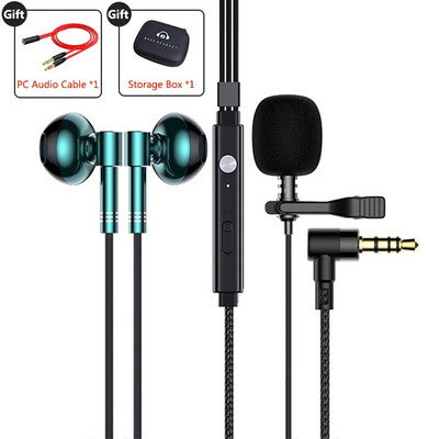 KUTOU slušalice 3.5MM In-Ear HIFI Stereo slušalice s mikrofonom Žičane slušalice za Xiaomi Redmi Huawei računalo Smartphone