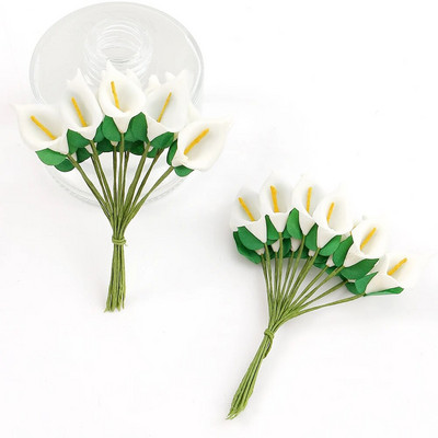 Mini umjetno cvijeće PE pjena Lažni cvijet za uređenje doma Party Dekoracija vjenčanja DIY Craft Girlland Spomenar Poklon pribor