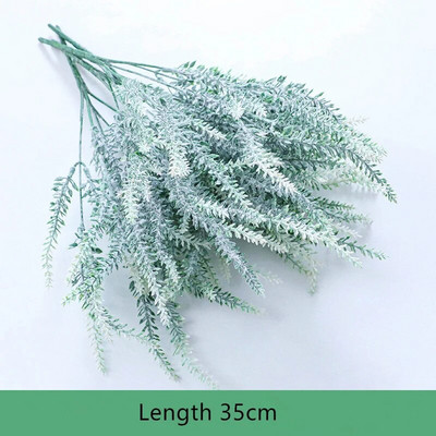 Mākslīgie ziedi Flocked Plastmasas lavandas saišķis Viltus augi Kāzu dekors Līgavas pušķis iekštelpu āra mājas dekorēšana