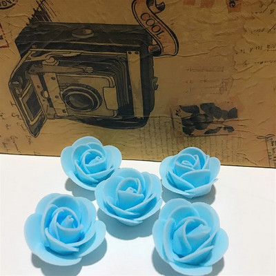 25-250 kom. Umjetne glavice ruža od pjene 3,5 cm Umjetno cvijeće za medvjedić ruže Poklon za Valentinovo Svadbena zabava Cvjetni ukrasi