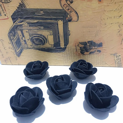 25-250 kom. Umjetne glavice ruža od pjene 3,5 cm Umjetno cvijeće za medvjedić ruže Poklon za Valentinovo Svadbena zabava Cvjetni ukrasi