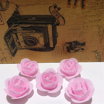 25-250 kom. Umjetne glavice ruža od pjene 3,5 cm Umjetno cvijeće za medvjedić ruže Poklon za Valentinovo Svadbena zabava Cvjetni ukrasi