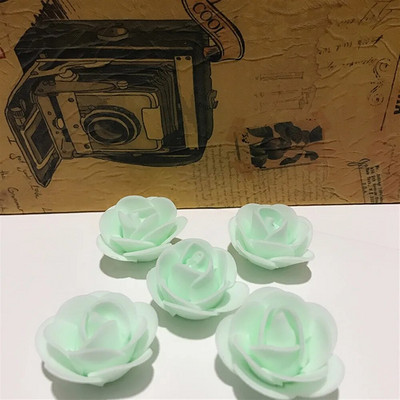 25-250 kom. Umjetne glavice ruža od pjene 3,5 cm Umjetno cvijeće za medvjedić ruže Poklon za Valentinovo Svadbena zabava Cvjetni ukrasi