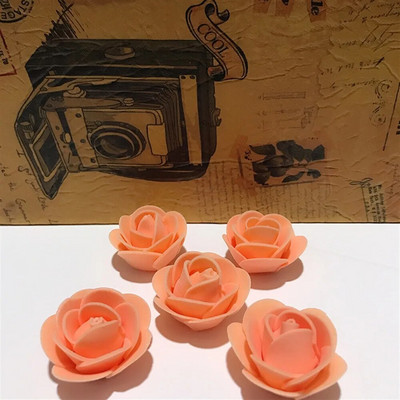 25-250 kom. Umjetne glavice ruža od pjene 3,5 cm Umjetno cvijeće za medvjedić ruže Poklon za Valentinovo Svadbena zabava Cvjetni ukrasi