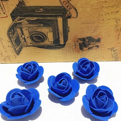 25-250 kom. Umjetne glavice ruža od pjene 3,5 cm Umjetno cvijeće za medvjedić ruže Poklon za Valentinovo Svadbena zabava Cvjetni ukrasi