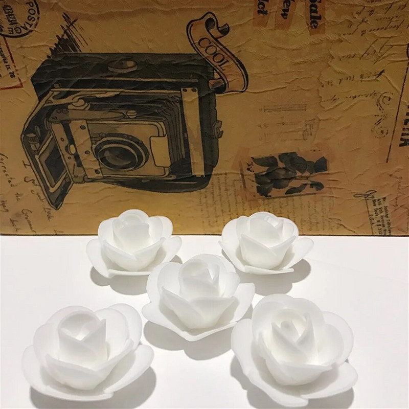 25-250 kom. Umjetne glavice ruža od pjene 3,5 cm Umjetno cvijeće za medvjedić ruže Poklon za Valentinovo Svadbena zabava Cvjetni ukrasi