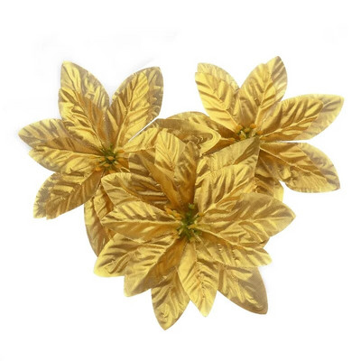 10 komada 14 cm flanel velike umjetne ruže cvjetne glavice za kućnu dekoraciju vjenčanja Scrapbooking DIY božićno drvce Svileno cvijeće