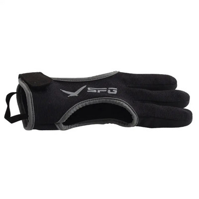 Vanjske rukavice za streličarstvo s 3 prsta, ergonomskog dizajna, podebljani, podesivi neklizajući štitnik, dodaci za streličarstvo, isporuka putem isporuke