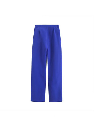 Ljetno odijelo 2023. Žensko odijelo za Europu i Sjedinjene Države, ležerne hlače širokih nogavica s remenom, dvodijelni sako s jednim gumbom