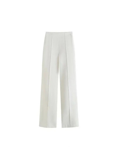 Ljetno odijelo 2023. Žensko odijelo za Europu i Sjedinjene Države, ležerne hlače širokih nogavica s remenom, dvodijelni sako s jednim gumbom