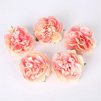 Ανθισμένα Τεχνητά Λουλούδια Παιώνια Μεταξωτές Παιώνιες Λουλούδια για Γάμο Φόντο Γάμου Λουλούδι Διακοσμήσεις τούρτας γενεθλίων Ψεύτικα λουλούδια