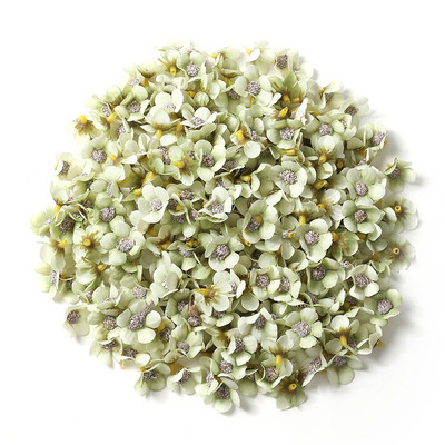 50/100 db 2 cm-es százszorszép művirág fej kis selyem többszínű hamis virág korona koszorúhoz barkácsolás kézműves otthoni esküvői dekoráció