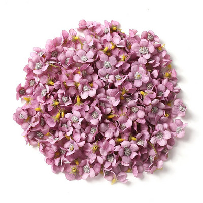 50/100 db 2 cm-es százszorszép művirág fej kis selyem többszínű hamis virág korona koszorúhoz barkácsolás kézműves otthoni esküvői dekoráció