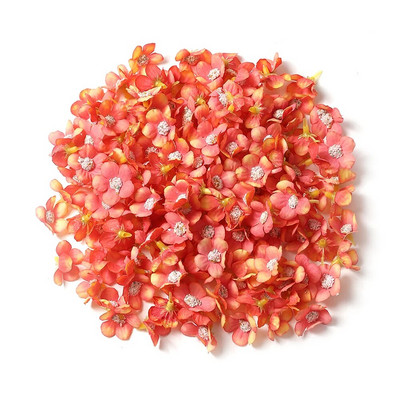 50/100 db 2 cm-es százszorszép művirág fej kis selyem többszínű hamis virág korona koszorúhoz barkácsolás kézműves otthoni esküvői dekoráció