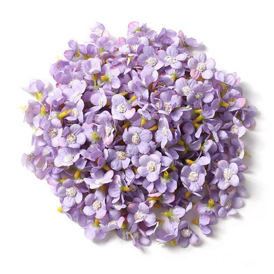 50/100 db 2 cm-es százszorszép művirág fej kis selyem többszínű hamis virág korona koszorúhoz barkácsolás kézműves otthoni esküvői dekoráció