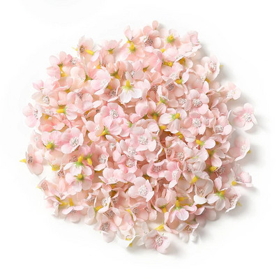 50/100 db 2 cm-es százszorszép művirág fej kis selyem többszínű hamis virág korona koszorúhoz barkácsolás kézműves otthoni esküvői dekoráció