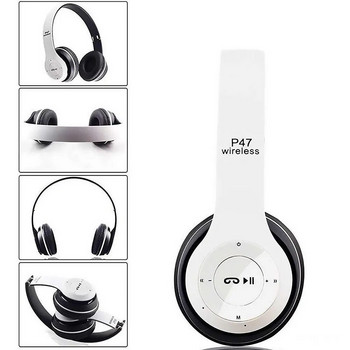 Стерео Геймърски слушалки за глава Безжични Bluetooth-съвместими слушалки за спортни компютри Безжични аксесоари за игри