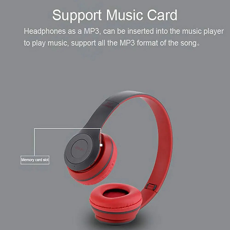 Stereo naglavne igračke slušalice Bežične Bluetooth kompatibilne slušalice za sportska računala Bežični dodaci za igre