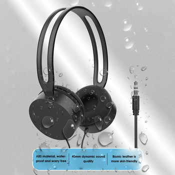 Слушалки с кабел над ушите Смесващи DJ стерео слушалки 3,5 мм аудио жак за AMP Телефон за запис на компютър