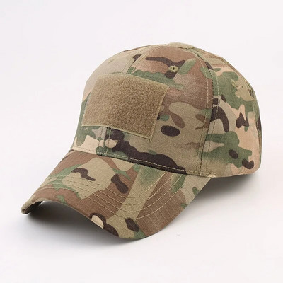 Sõjalise kamuflaažiga Camo pesapallimütsid Jungle Tactical Army Cap Jalgrattamütsid meestele Täiskasvanute matkamine Jooksmine õues jahimütsid