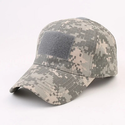 Șepci de baseball de camuflaj militar Camouflage Jungle Tactical Army Cap Șepci de ciclism pentru bărbați adulți Drumeții alergare Pălării de vânătoare în aer liber