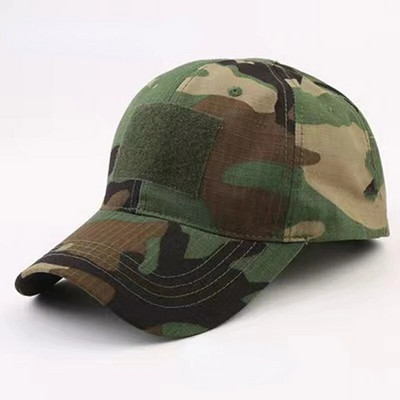 Sõjalise kamuflaažiga Camo pesapallimütsid Jungle Tactical Army Cap Jalgrattamütsid meestele Täiskasvanute matkamine Jooksmine õues jahimütsid