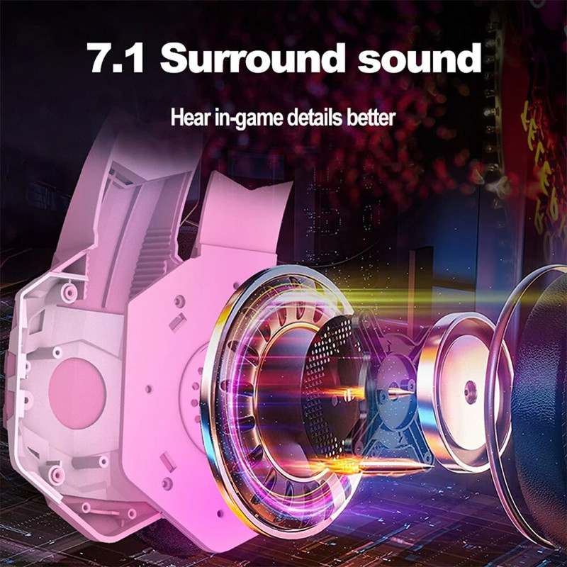 Slušalice za igrice PC Gaming slušalice Bas Stereo slušalice preko glave PC Laptop Mikrofon Žičane slušalice za računalo PS4 Xbox