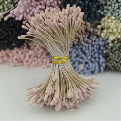 400 tk 1mm Retro matt topeltpeaga mini lillepukk püstoli pulmakaunistus DIY võlts jõulud scrapbooking kinkekarbis käsitöö