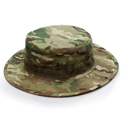 Planinarenje Kampiranje Huting Jungle Bonnie Vojna maskirna kapa Karirana tkanina Muški vojni šeširi Brzosušeći se na suncu Ribolov na otvorenom Taktički šešir
