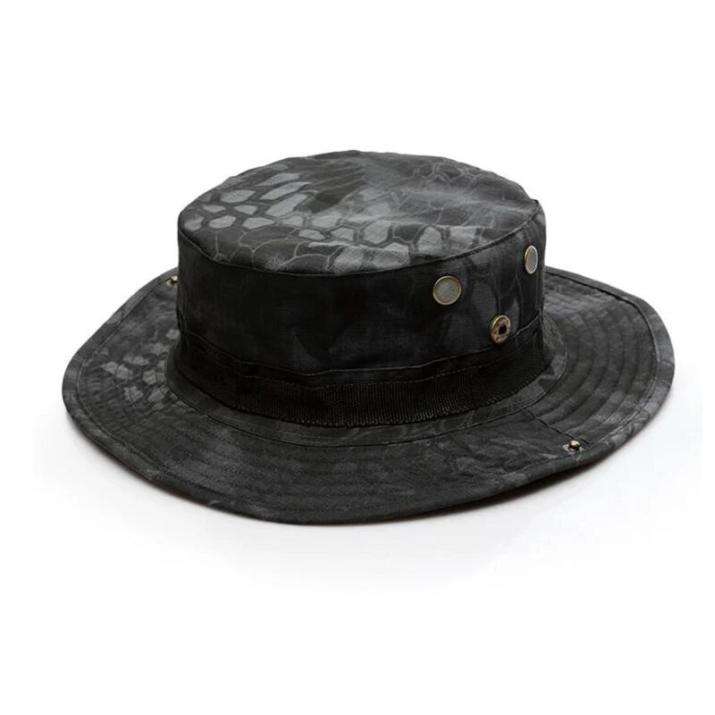 Planinarenje Kampiranje Huting Jungle Bonnie Vojna maskirna kapa Karirana tkanina Muški vojni šeširi Brzosušeći se na suncu Ribolov na otvorenom Taktički šešir