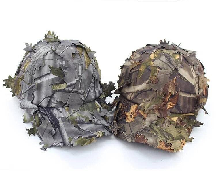 Taktiskā kamuflāža medību cepure vīriešiem āra makšķerēšanas cepure Sun Boonie kausa cepure Ghillie kostīmi Airsoft militārie aksesuāri 58-60 cm