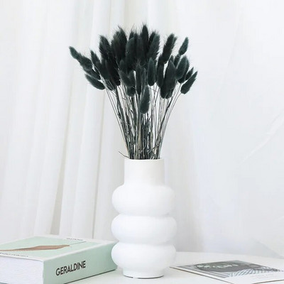 60 tk Mix Lagurus Küüliku saba rohi Looduslik Pampa Kuivatatud Lillede Kimp Lilleline Pulm Boho Kodukaunistus Foto Rekvisiidid Dekoratsioon