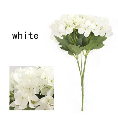1 buket bijelog umjetnog cvijeća božur čajna ruža jesen svileno lažno cvijeće za DIY dnevni boravak kućni vrt vjenčani ukras