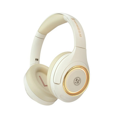 A8 Gaming bežične slušalice preko uha za PC računalne igre Bluetooth 5.2 Bass Stereo slušalice s mikrofonom LED svjetlo