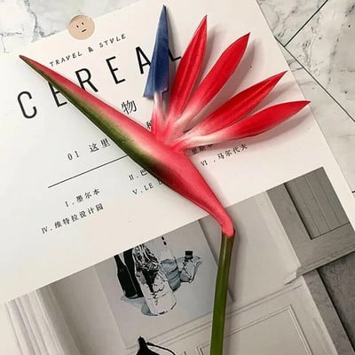 PU pravi dodir Umjetno cvijeće Rajske ptice Biljke Vjenčanje Materijali za cvjetne aranžmane Domaći dekor Rekviziti za fotografije Veleprodaja