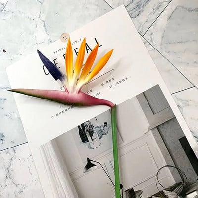 PU pravi dodir Umjetno cvijeće Rajske ptice Biljke Vjenčanje Materijali za cvjetne aranžmane Domaći dekor Rekviziti za fotografije Veleprodaja