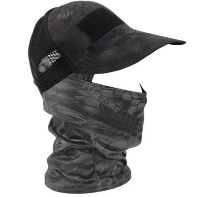 Taktička bejzbol kapa Muškarci Žene Ljetni Snapback Šeširi za sunčanje Vanjski Lov Kampiranje Airsoft Šal Vojna kapuljača Balaclava Maska za lice