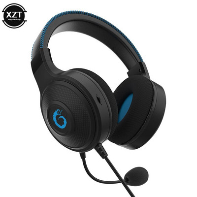 3,5 mm žičane slušalice za igrice, stereo s mikrofonom, slušalice s kontrolom glasnoće i poništavanjem buke za računalo