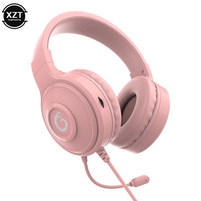 3,5 mm žičane slušalice za igrice, stereo s mikrofonom, slušalice s kontrolom glasnoće i poništavanjem buke za računalo