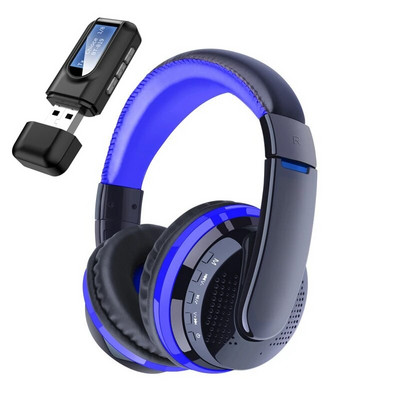 Free Drive bežične slušalice i za TV računalo PC prijenosno računalo igrač Bluetooth LCD zaslon odašiljač glazbena kaciga može odabrati pjesmu