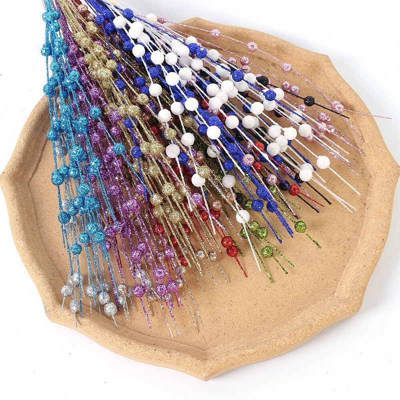 43 cm sädelev marjakimp jõulukaunistus jõulupuu kaunistused koju Navidad uusaasta 2023 peokaunistused isetegemise tarvikud