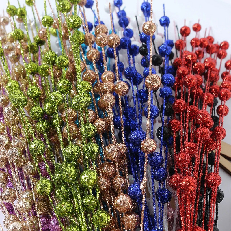 43 cm sädelev marjakimp jõulukaunistus jõulupuu kaunistused koju Navidad uusaasta 2023 peokaunistused isetegemise tarvikud