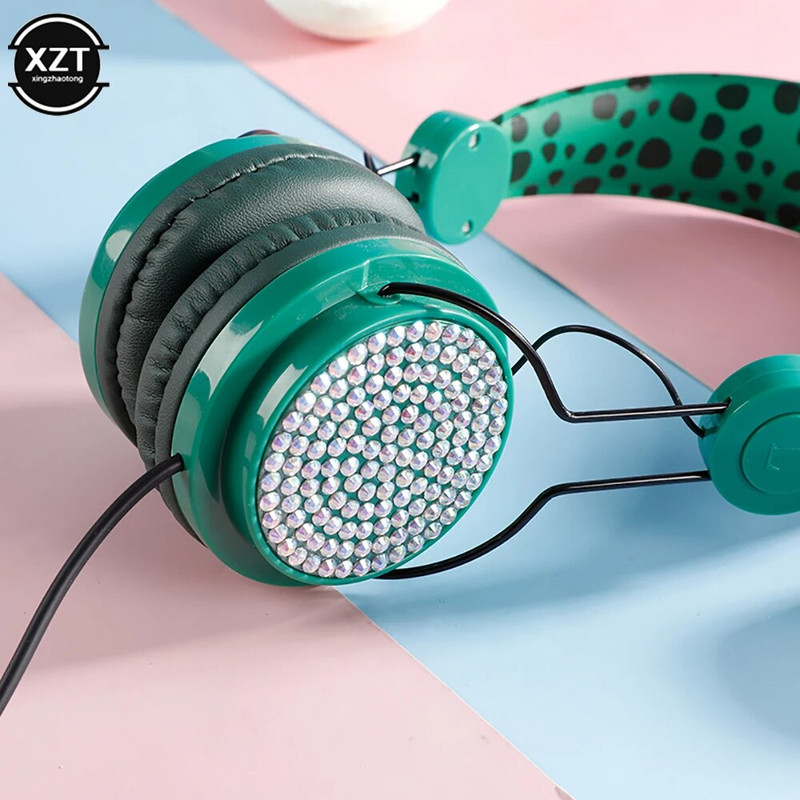 Dinosaur Žičane slušalice s mikrofonom Dječak Sin Glazba Stereo Slušalice Računalo Mobilni Telefon Igrač Laptop Slušalice Poklon za djecu