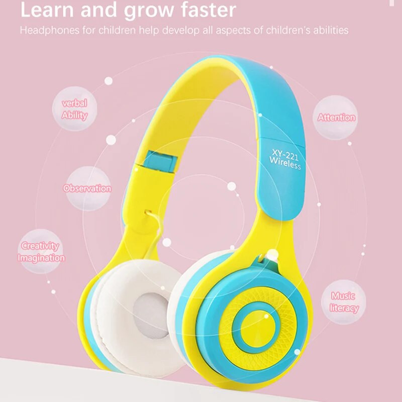 Glavne bežične Bluetooth slušalice Stereo slušalice za sportske igre Sklopiva mobilna računala Univerzalna dječja učenja