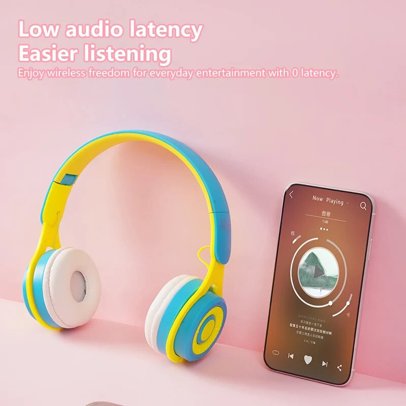 Glavne bežične Bluetooth slušalice Stereo slušalice za sportske igre Sklopiva mobilna računala Univerzalna dječja učenja