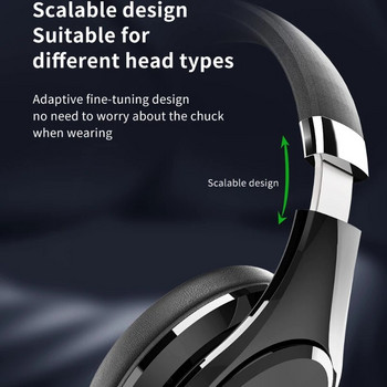 Безжични слушалки ZEALOT B21 слушалки Bluetooth сгъваеми бас с микрофон Стерео бас слушалки за компютър IOS Xiaomi телефон