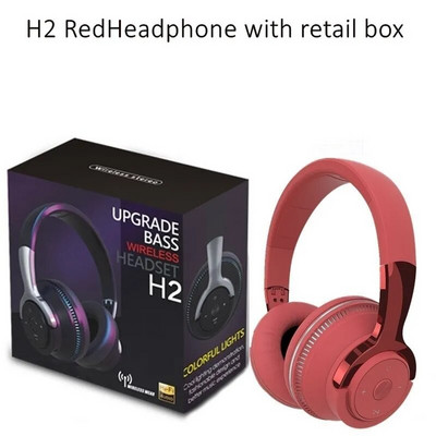 Bluetooth slušalice i naglavne slušalice Bežične 5.0 Bass Helmet Slušalice Preklopne slušalice za igranje s mikrofonom TF kartica MP3 za računalo TV Glazba 1