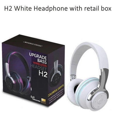 Bluetooth slušalice i naglavne slušalice Bežične 5.0 Bass Helmet Slušalice Preklopne slušalice za igranje s mikrofonom TF kartica MP3 za računalo TV Glazba 1