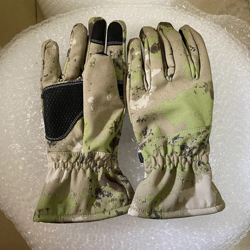 Zimske lovačke rukavice za muškarce, tople rukavice s ekranom osjetljivim na dodir, za biciklizam, lov, penjanje, zimske taktičke kamuflažne rukavice